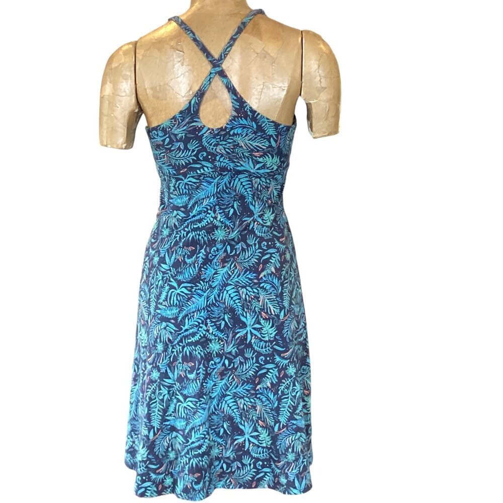 Patagonia Women's Athleisure Sports Dress‎ XS/S Blue Organic Cotton #133R - Picture 7 of 12